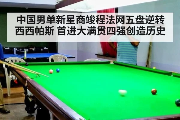 中国男单新星商竣程法网五盘逆转西西帕斯 首进大满贯四强创造历史